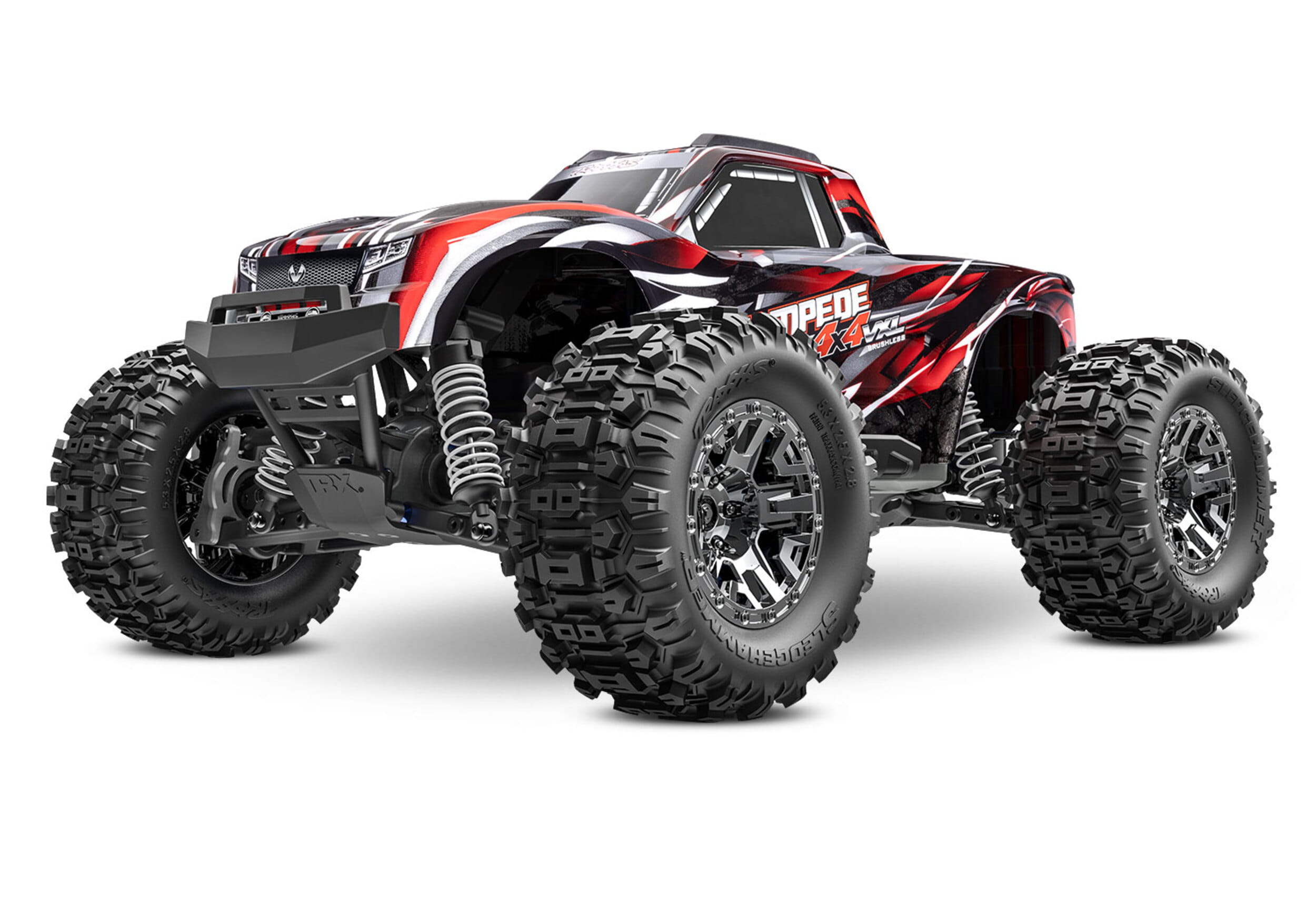 Traxxas RC Stampede 4x4 VXL HD RTR rot Traxxas RC Stampede 4x4 VXL HD RTR rot