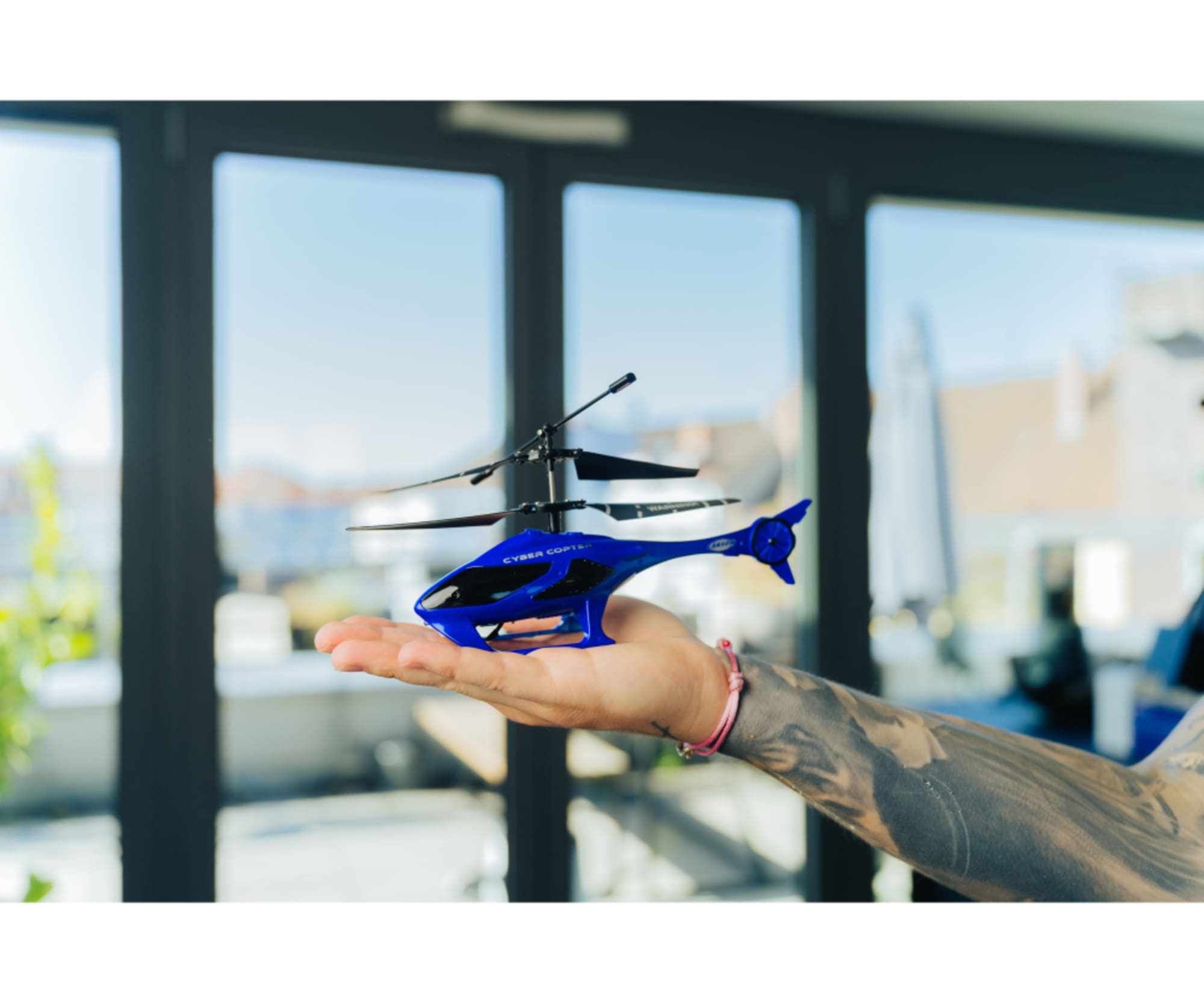 Carson Cyber Copter IR 2Ch RTF blau