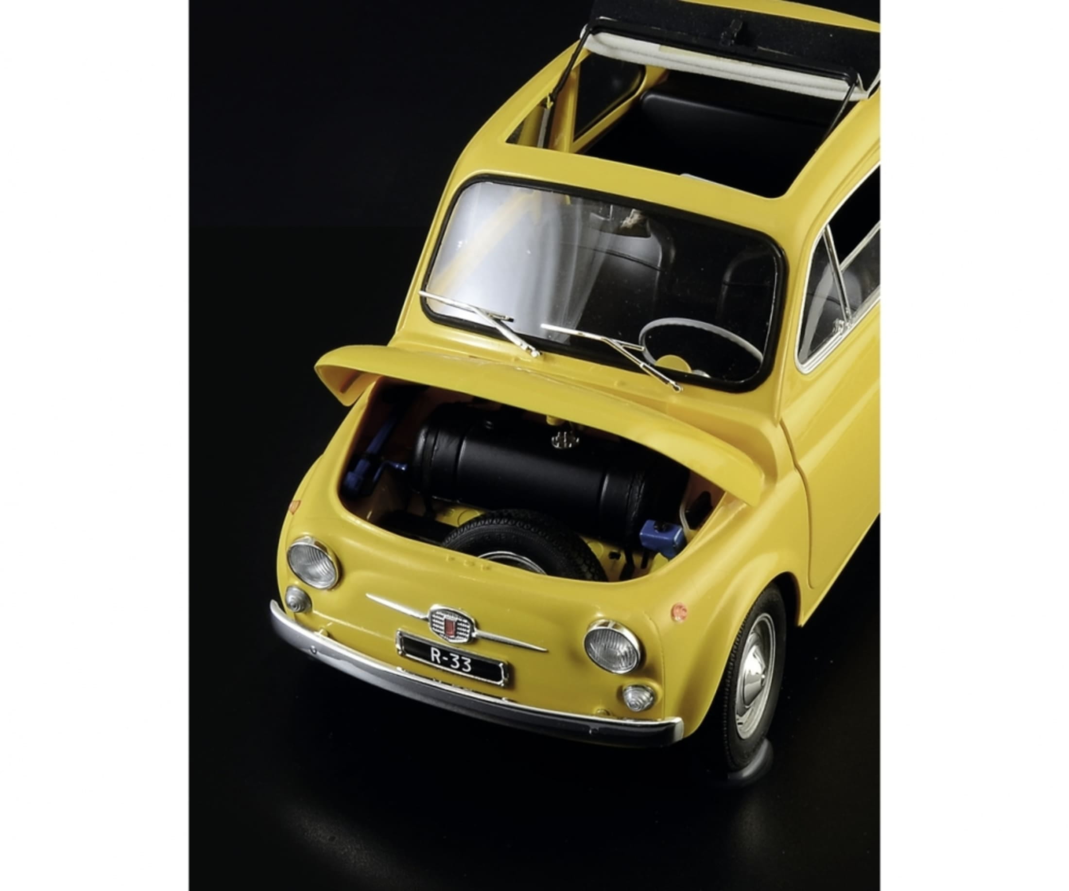 Italeri 1_12 Fiat 500 F Upgraded Edition Plastik Modellbausatz - RC-Zubehoer