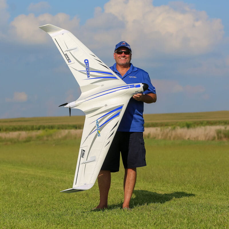 Opterra 2m Nurfluegel RC-Flugzeug mit Kameraoption und AS3X