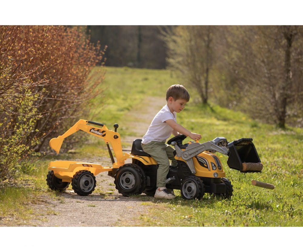 Smoby-Traktor-Builder-Max-Anhaenger Smoby Traktor Builder Max_Anhaenger - RC-Zubehoer