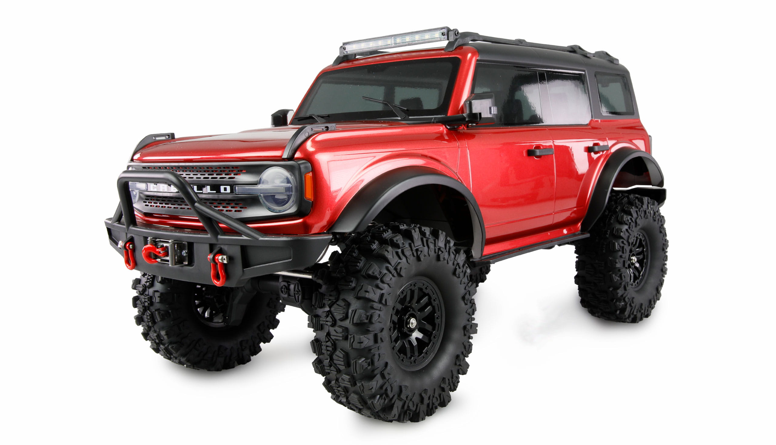 Amewi AMXRock Caballo Crawler 4WD 1 10 RTR Rot Metallic
