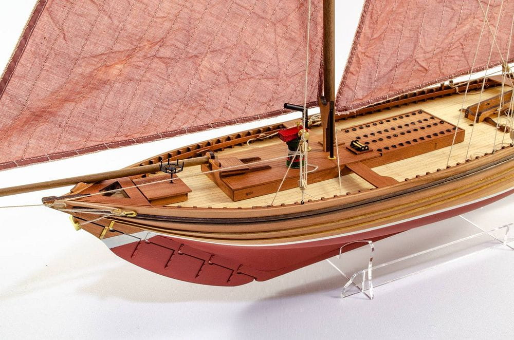 Lady Isabella Zulu 1_64 Modellbausatz mit lasergeschnittenen Holz- und Messingteilen