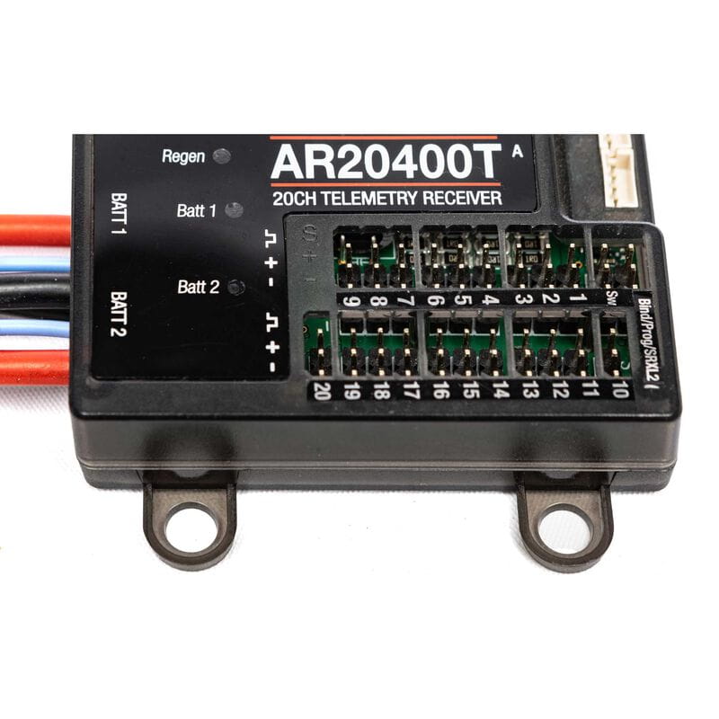 Spektrum AR20400T 20 Kanal Power Safe Telemetrie Empfänger