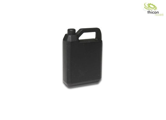 Thicon Öl-Kanister 4L aus Metall schwarz