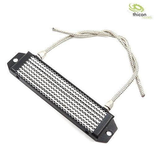 Thicon Scale Ölkühler mit Metallrahmen schwarz und Flex-Anschlussleitungen Thicon Scale Oelkuehler mit Metallrahmen schwarz und Flex-Anschlussleitungen - RC-Zubehoer