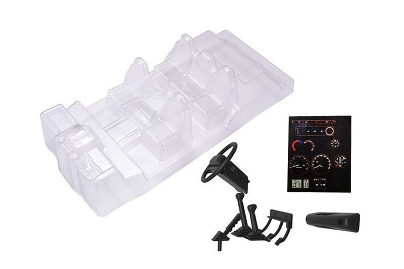 GPM Innenausstattung komplett für Traxxas TRX4 Defender GPM Innenausstattung komplett fuer Traxxas TRX4 Defender - RC-Zubehoer