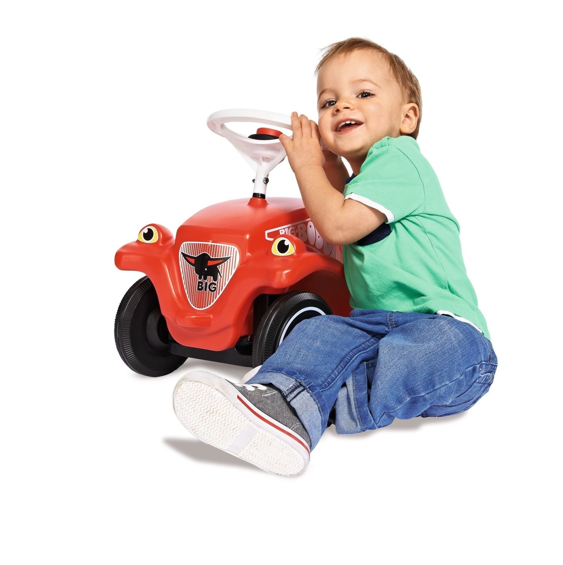 Big Bobby Car Classic Mit Flüsterreifen, Schuh Schützer Rot Big Bobby Car Classic Mit Flüsterreifen, Schuh Schützer Rot