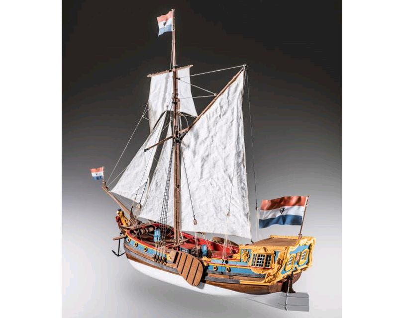 Krick Holländische Staats Yacht Statenjacht 1:48 Holz Baukasten