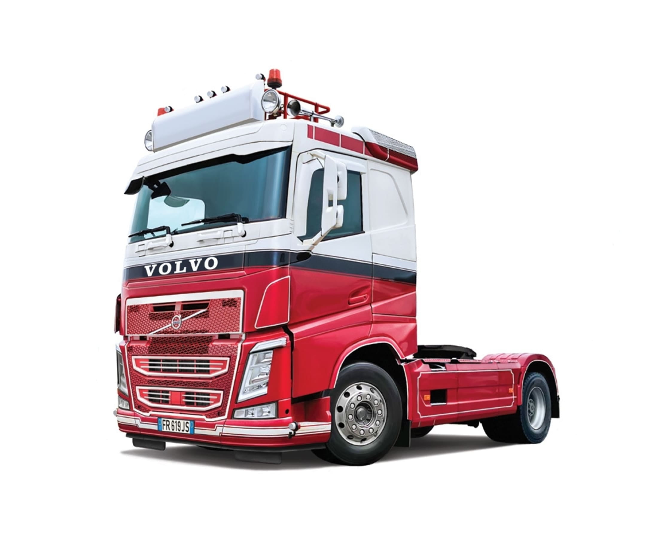 Italeri 1_24 VOLVO FH Plat Dak Plastik Modellbausatz - RC-Zubehoer