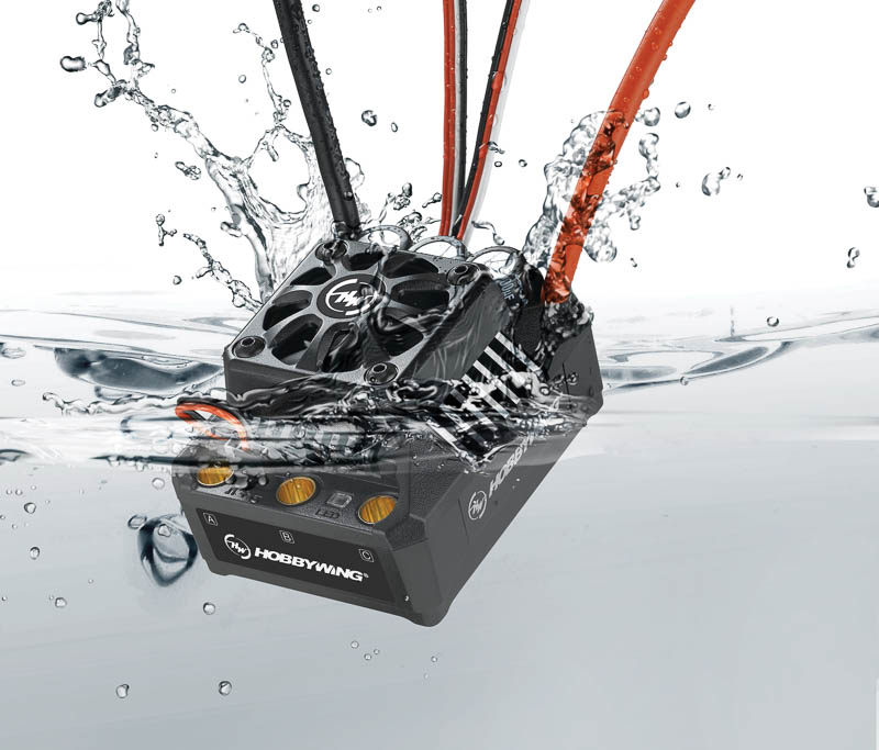 Hobbywing Ezrun Regler MAX6 V3 160A BEC 6A 3-8s WP für 1/6