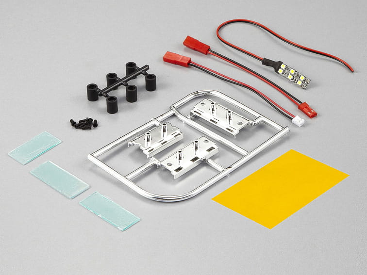 Killerbody Nummernschilder Set inkl. LED Beleuchtung - RC-Zubehoer