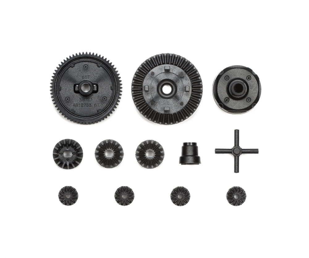 Tamiya MB-01 G-Teile 65Z Hpt_-Zahnrad - Diff. - RC-Zubehoer