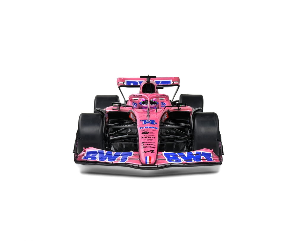 Solido 1:18 Alpine A522 ALONSO pink