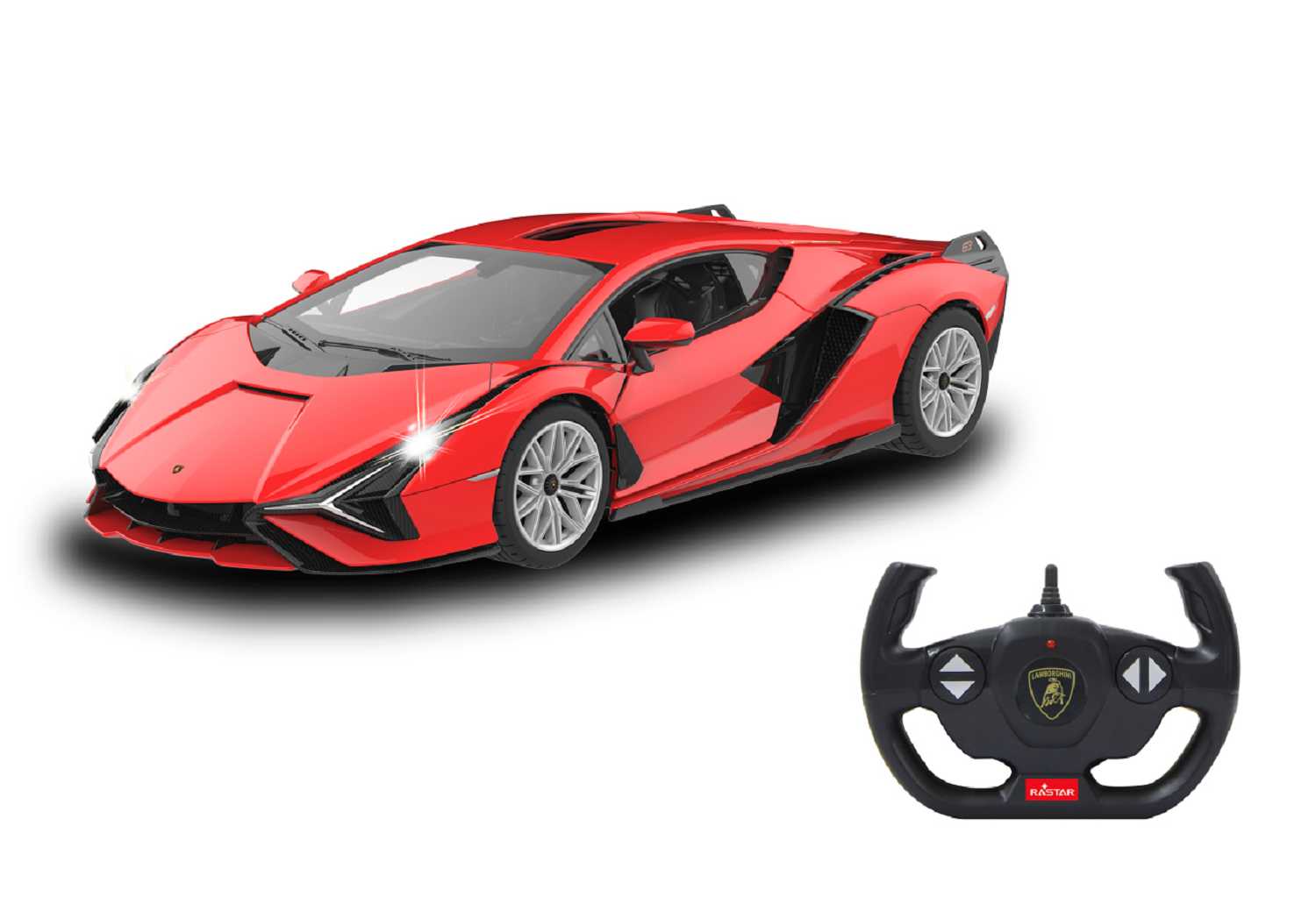 Jamara Lamborghini Sian FKP 37 1:14 rot 2,4GHz Tür manuell