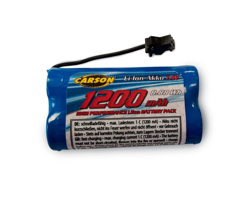Carson 7_4V_1200mAh LiION Bella Luisa JST - RC-Zubehoer