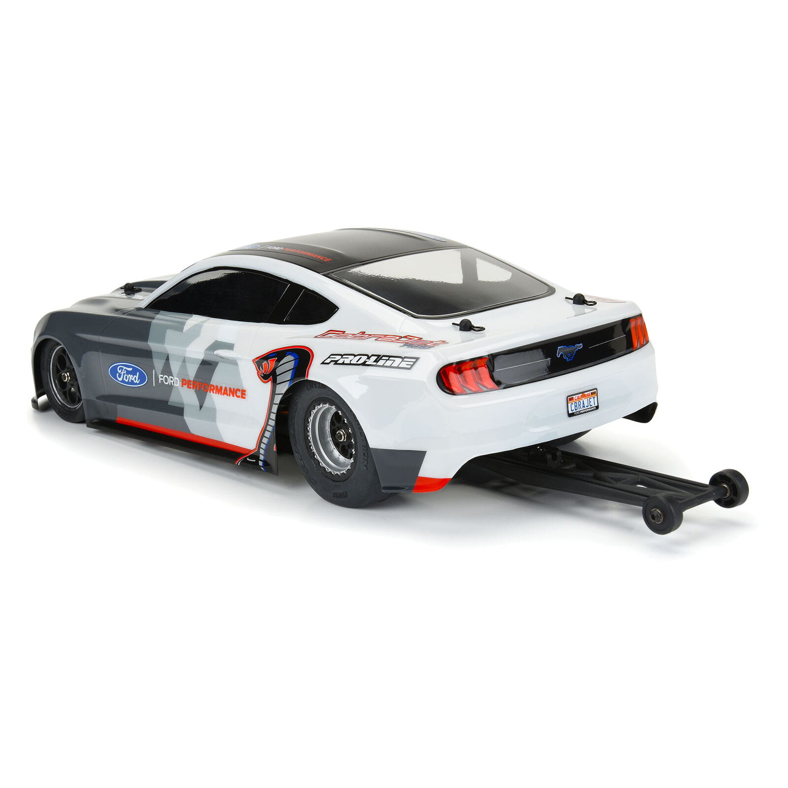 Proline 1_16 21 Mustang Cobra Jet Karosserie unlackiert Losi Mini Drag - RC-Zubehoer