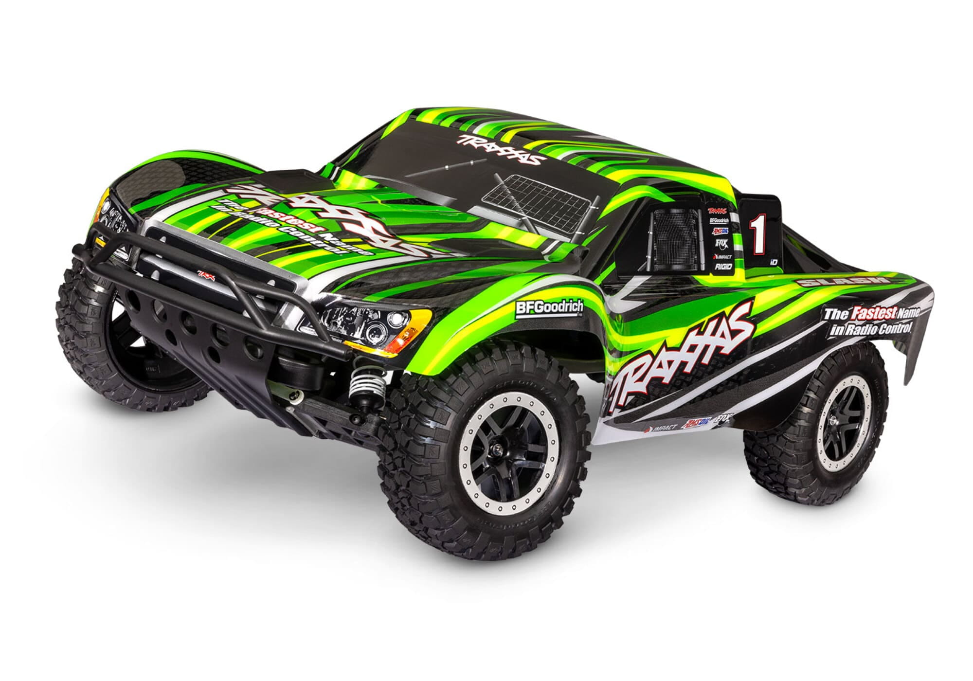 Traxxas Slash 2WD Brushed RC Short Course Truck 1_10 gruen RTR 58234-8