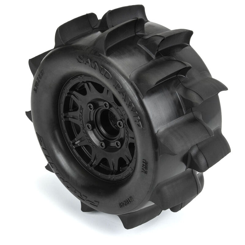 Proline 1_10 Sand Paw HP BELTED F_R 2.8 MT Reifen MTD 12_14mm Black Raid _2_ - RC-Zubehoer