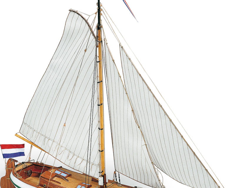 Bausatz Catalina Schiff 1_35 von Mamoli mit Laserteilen und Bauanleitung