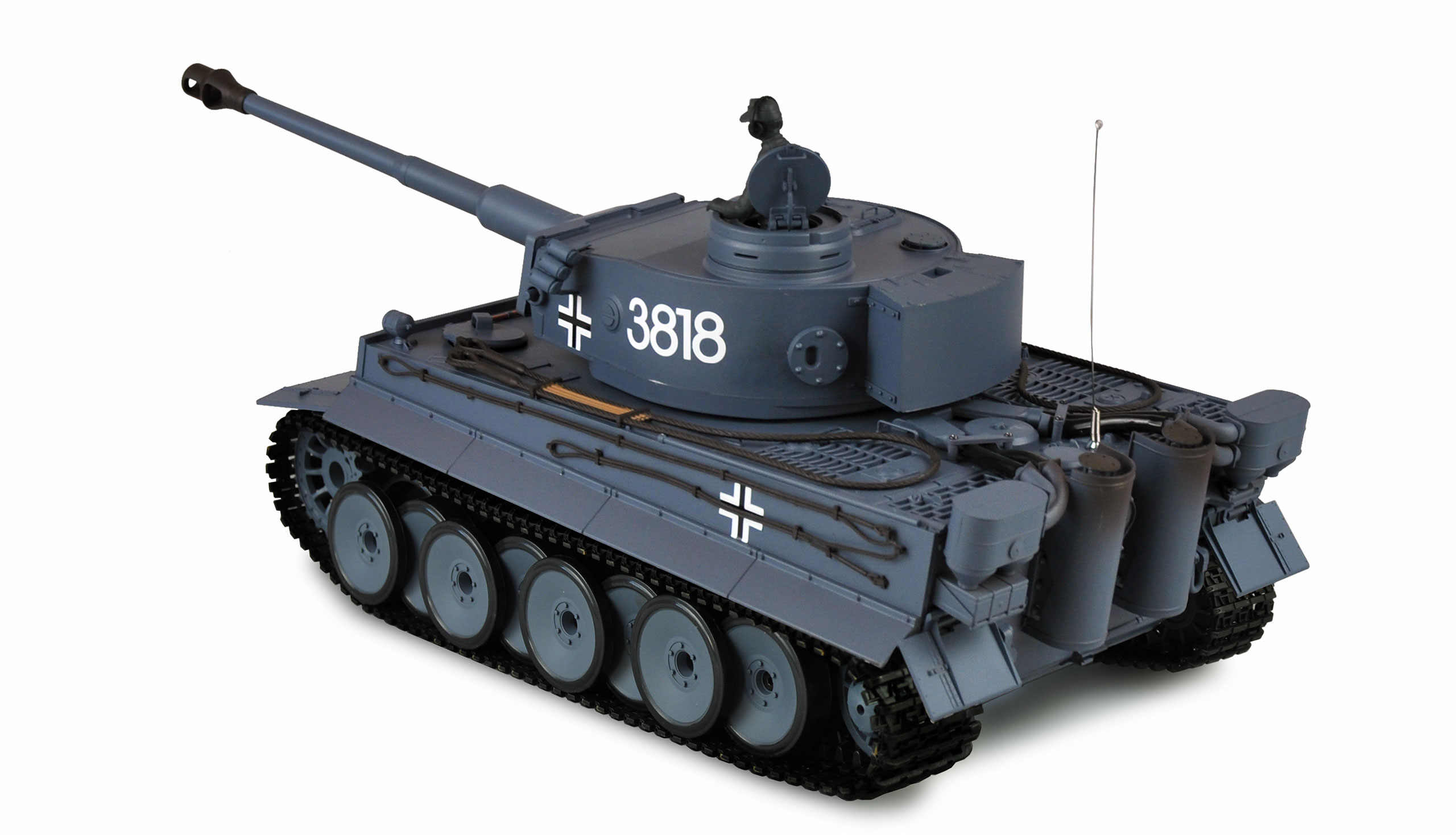 Amewi RC Panzer Tiger I 1:16 Advanced Line IR, BB Schuss, Rauch, RTR