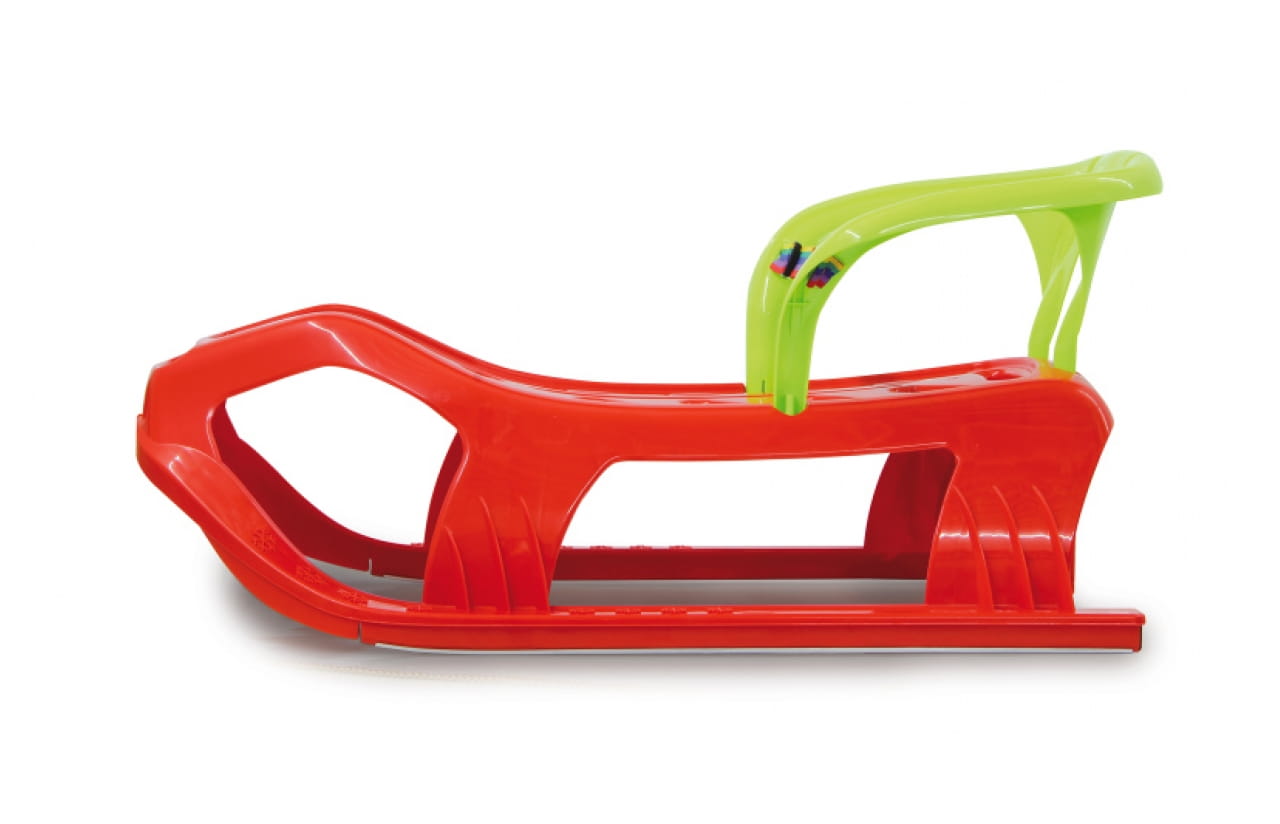 Jamara Snow Play Schlitten mit Lehne Snow-Star 90cm rot Jamara Snow Play Schlitten mit Lehne Snow-Star 90cm rot