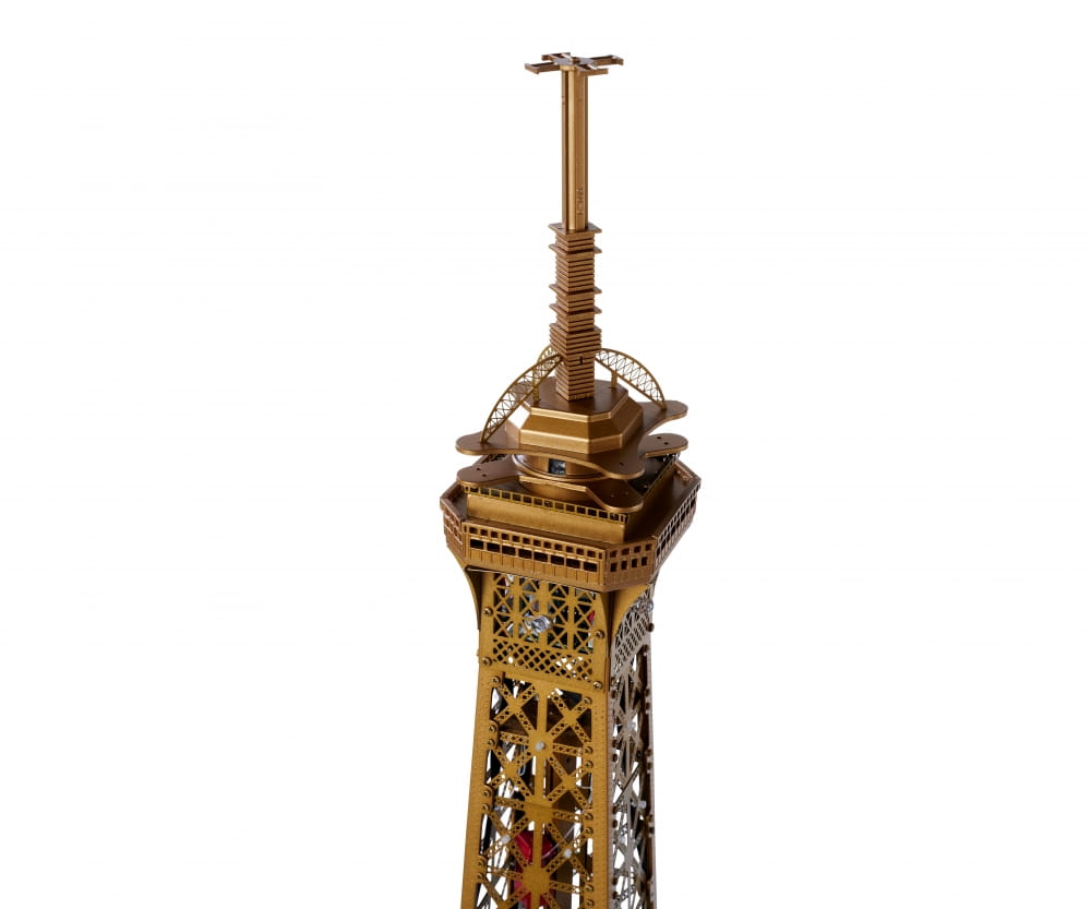 IXO Eiffelturm 1_270 Premium Modellbausatz mit Beleuchtung und Aufzuegen_