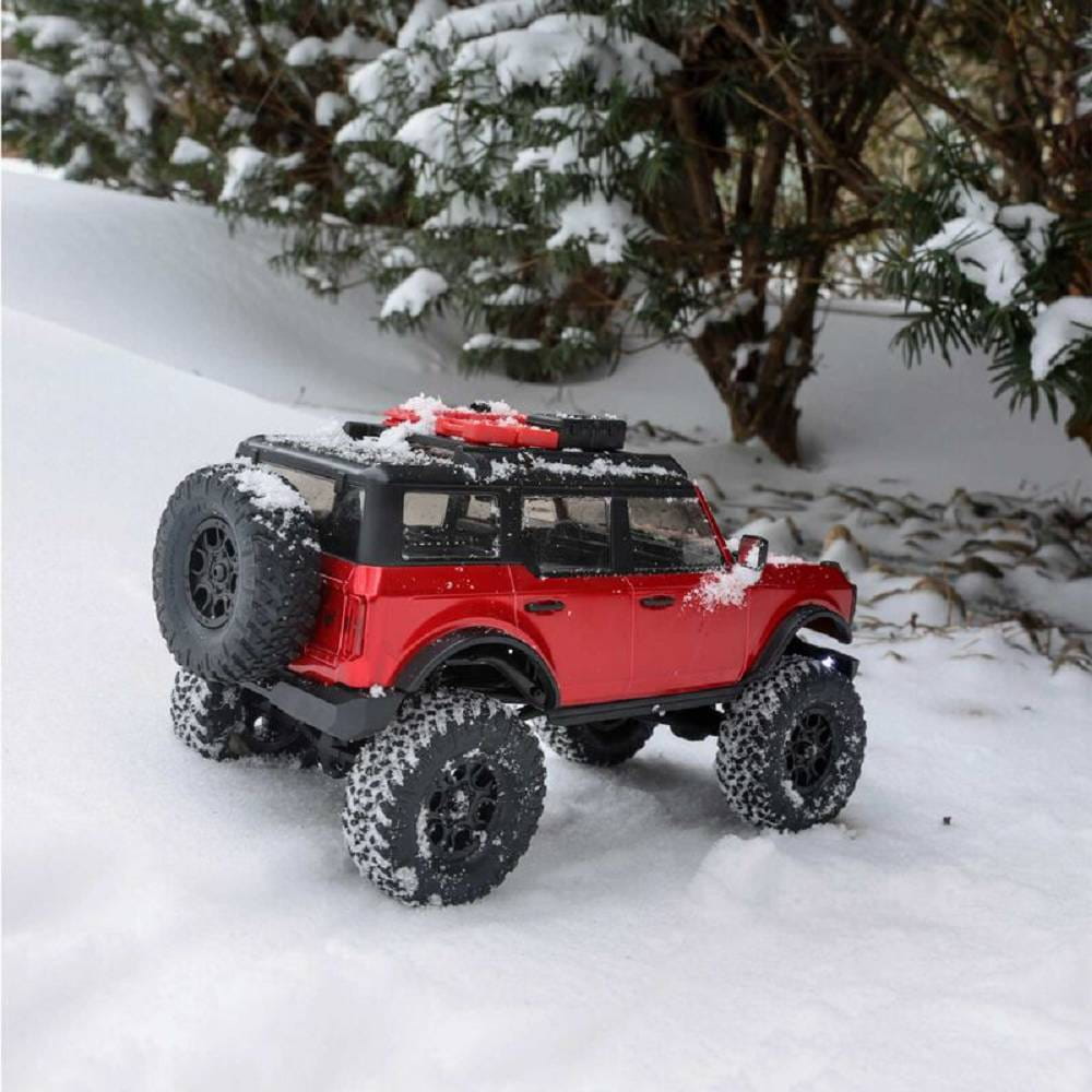 Axial RC Crawler SCX24 2021 Ford Bronco 4WD 1:24 RTR Rot Axial RC Crawler SCX24 2021 Ford Bronco 4WD 1:24 RTR Rot