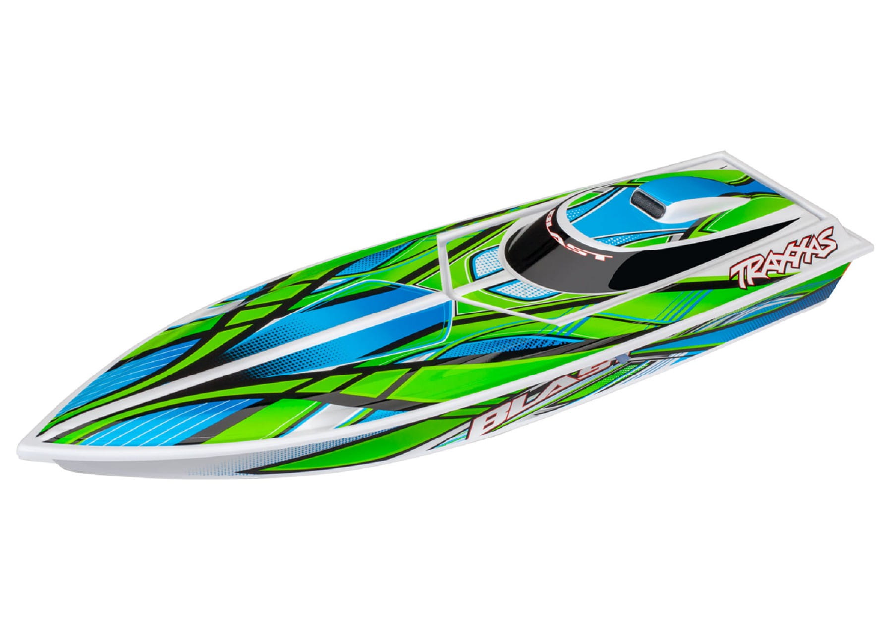 Traxxas Blast RC Boot RTR 1 zu 10 mit Akku Gruen