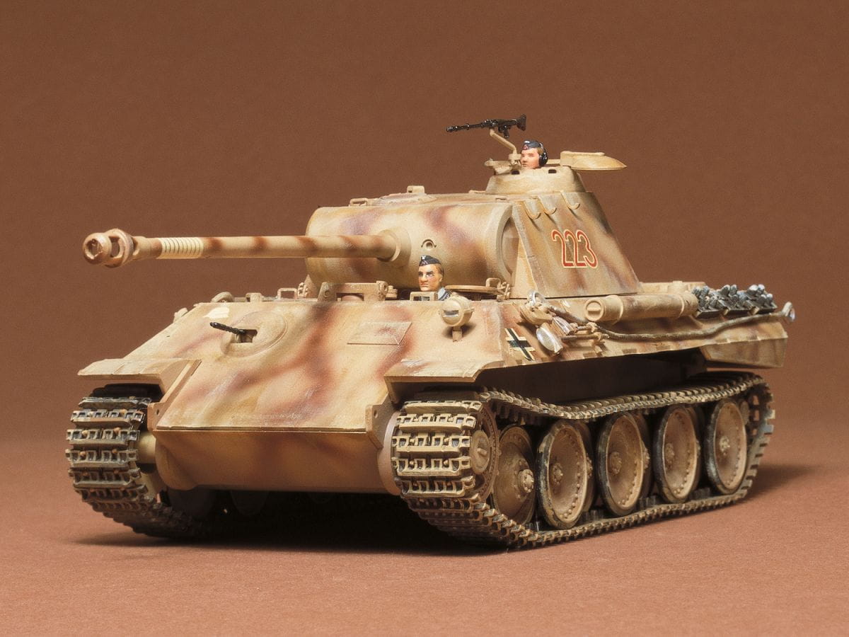 Tamiya WWII Deutscher SdKfz.171 Panzer Panther 1:35 Plastik Modellbau Militär Bausatz