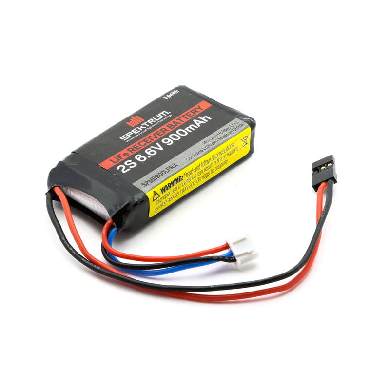 Spektrum 900mAh 2S 6,6V Li-Fe Empfängerakku Spektrum 900mAh 2S 6,6V Li-Fe Empfängerakku