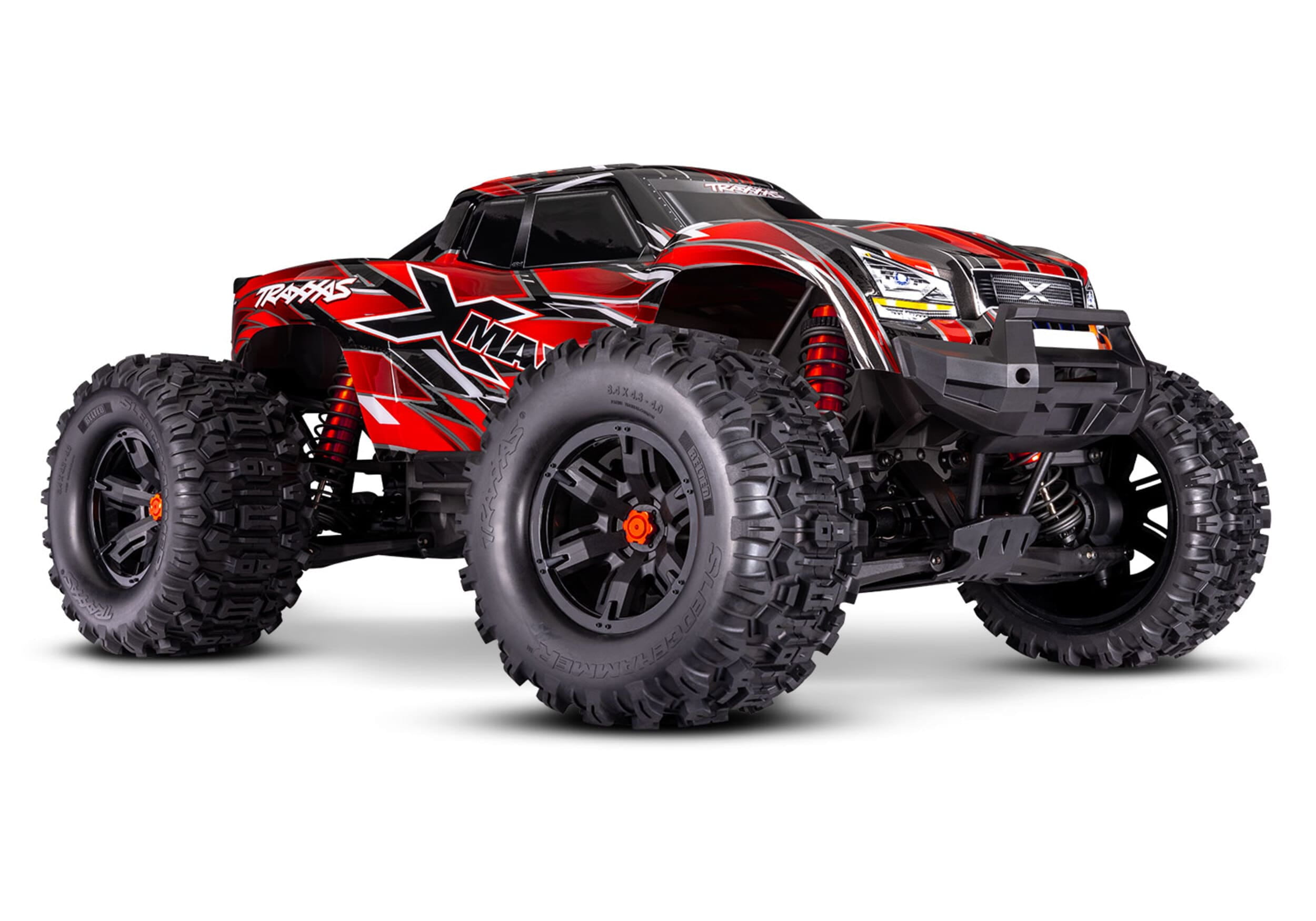 Traxxas XMaxx Monstertruck Belted Edition 1_7 Rot fertigmodell Traxxas X-Maxx Monstertruck Belted 1_7 RTR Rot