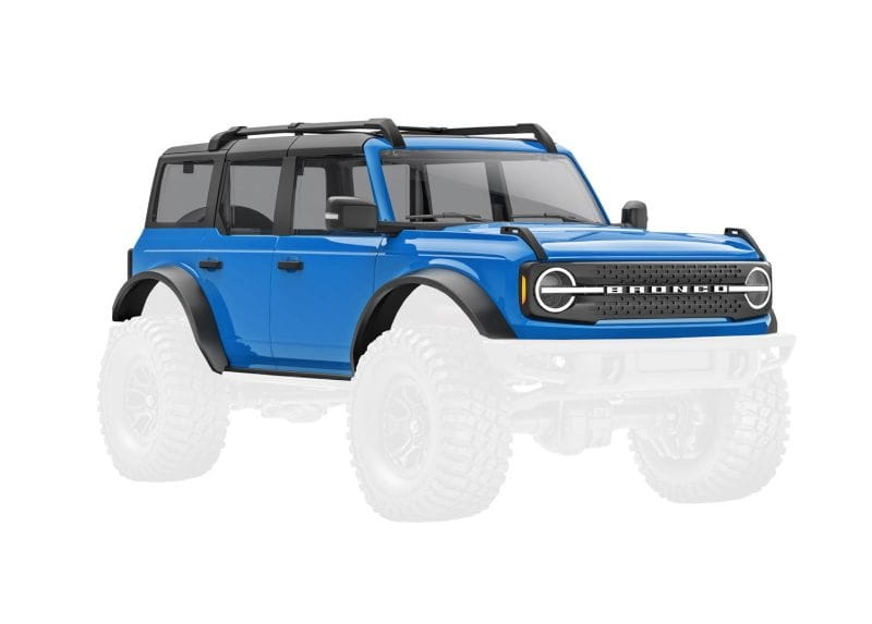 Traxxas Karosserie TRX-4M BRONCO blau, komplett Traxxas Karosserie TRX-4M BRONCO blau, komplett