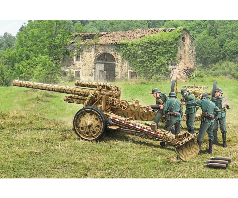 Italeri 1:72 15cm FieldHowitzer/ 10,5cm FieldGun