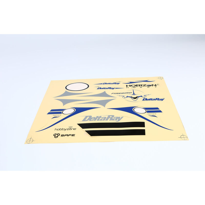 Hobbyzone Firebird Delta Ray: Dekorbogen