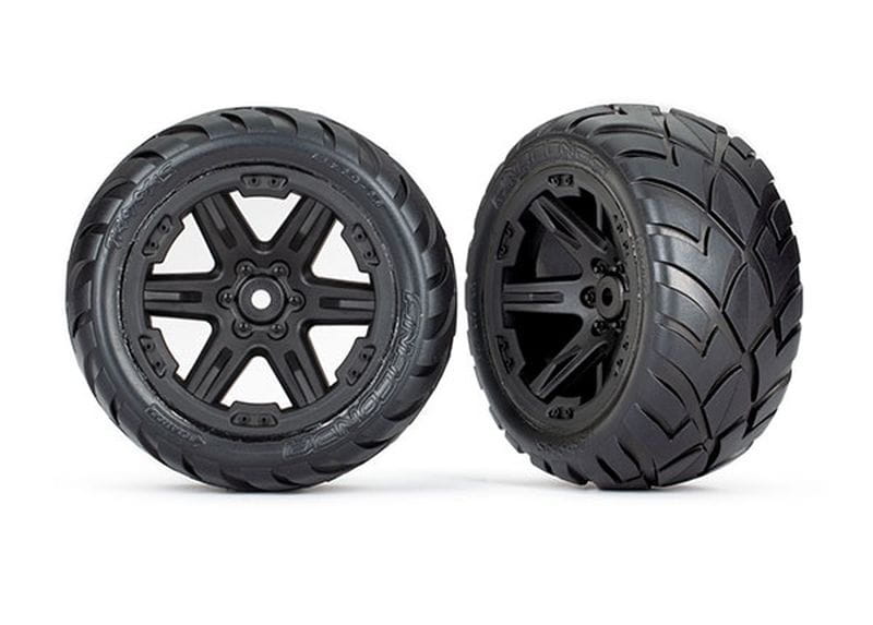 Traxxas Reifen auf Felge 2.8 RXT schwarz - Anaconda (TSM rated) Traxxas Reifen auf Felge 2.8 RXT schwarz - Anaconda _TSM rated_ - RC-Zubehoer