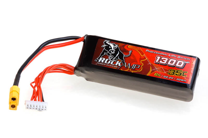 Robitronic Rockamp 1300mAh 6S 35C (33x35x109) für Align Robitronic Rockamp 1300mAh 6S 35C (33x35x109) für Align
