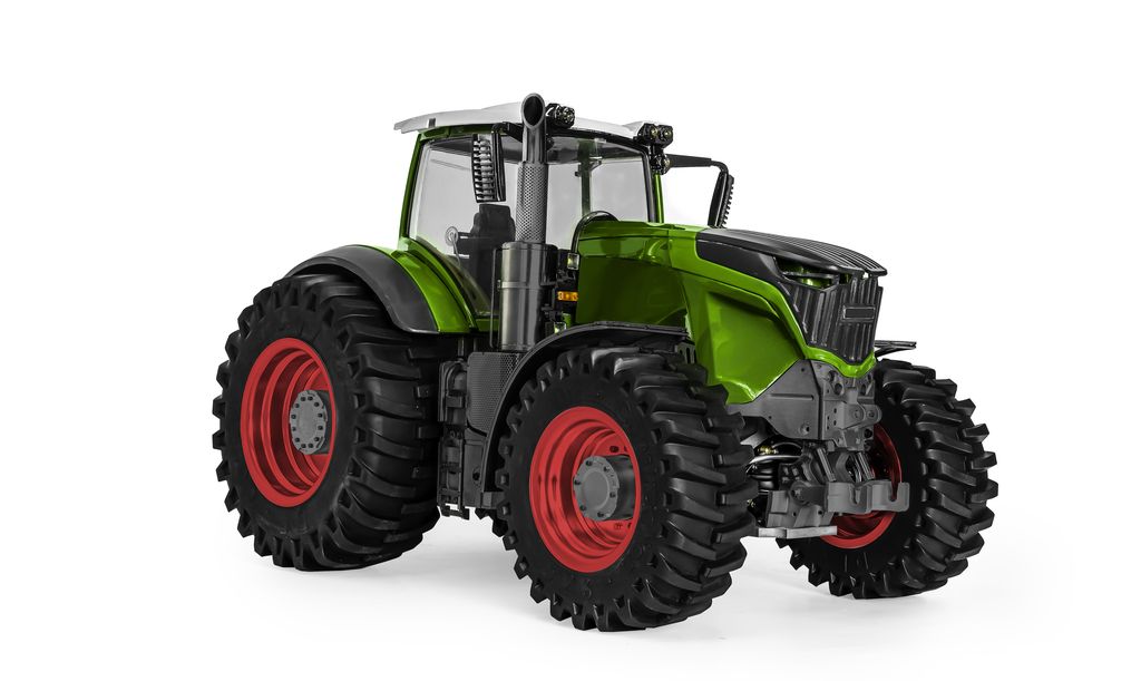 Lesu 1_16 Traktor-Fahrgestell 4x4 Montiert fuer Bruder-Traktor - RC-Zubehoer