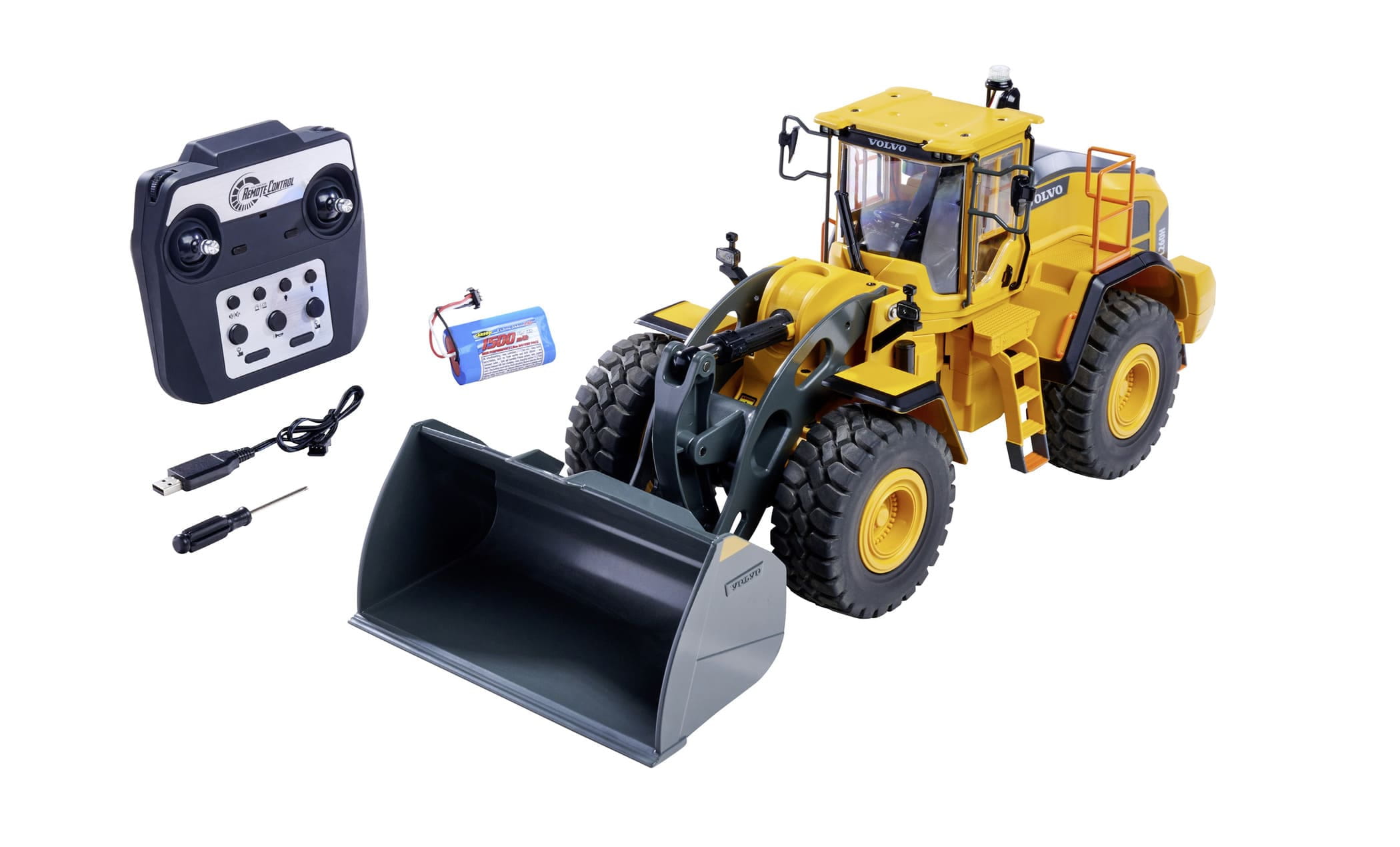 Carson Volvo L260H 1_16 RC Radlader aus Metall mit Sound und Licht