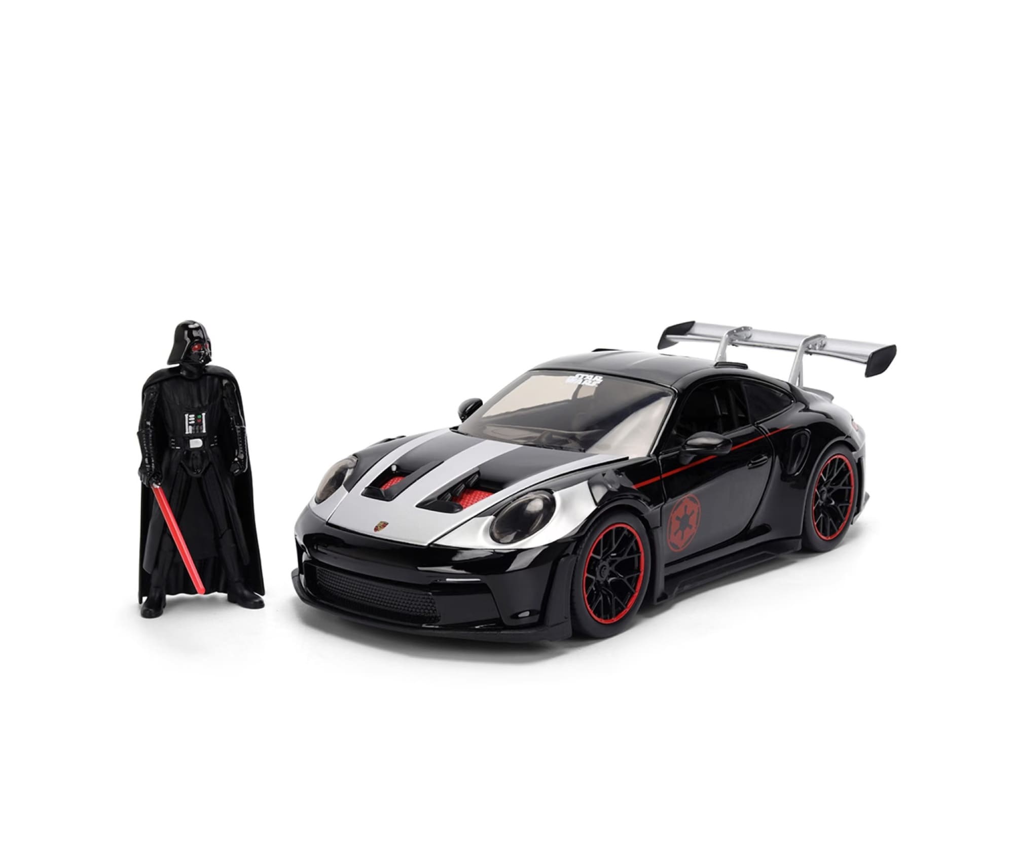 Jada Toys Star Wars Darth Vader Porsche 911 GT3 RS 992 1_24 mit Figur