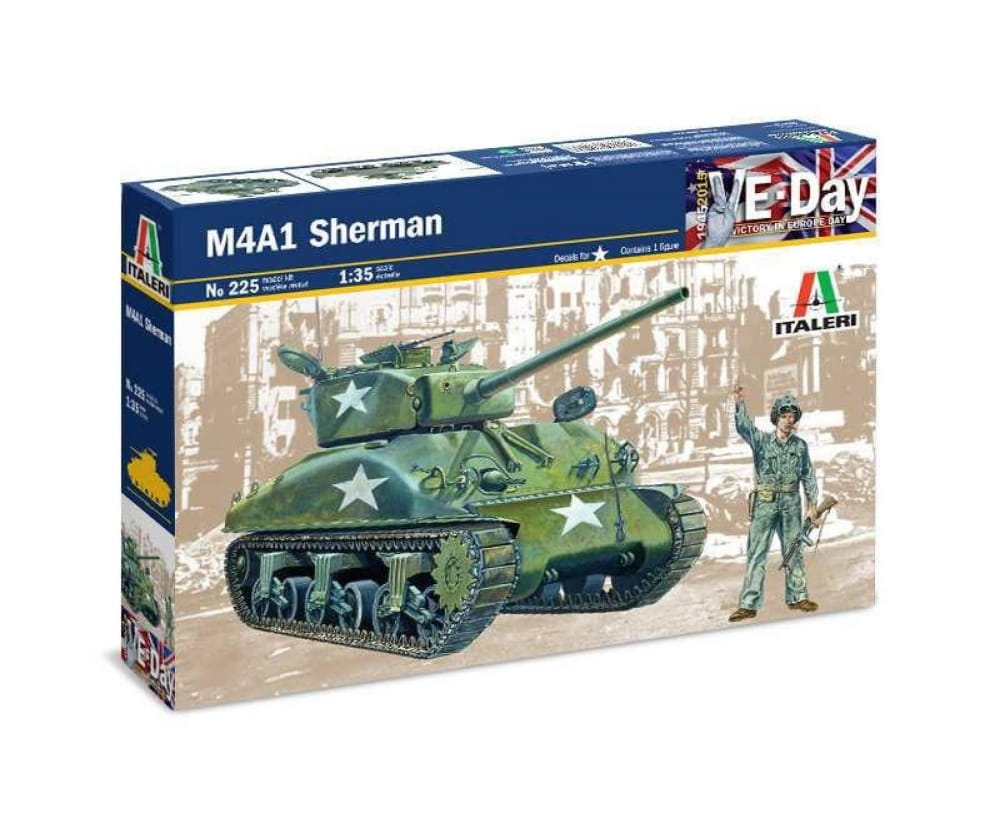 Italeri 1:35 Sherman M4A1