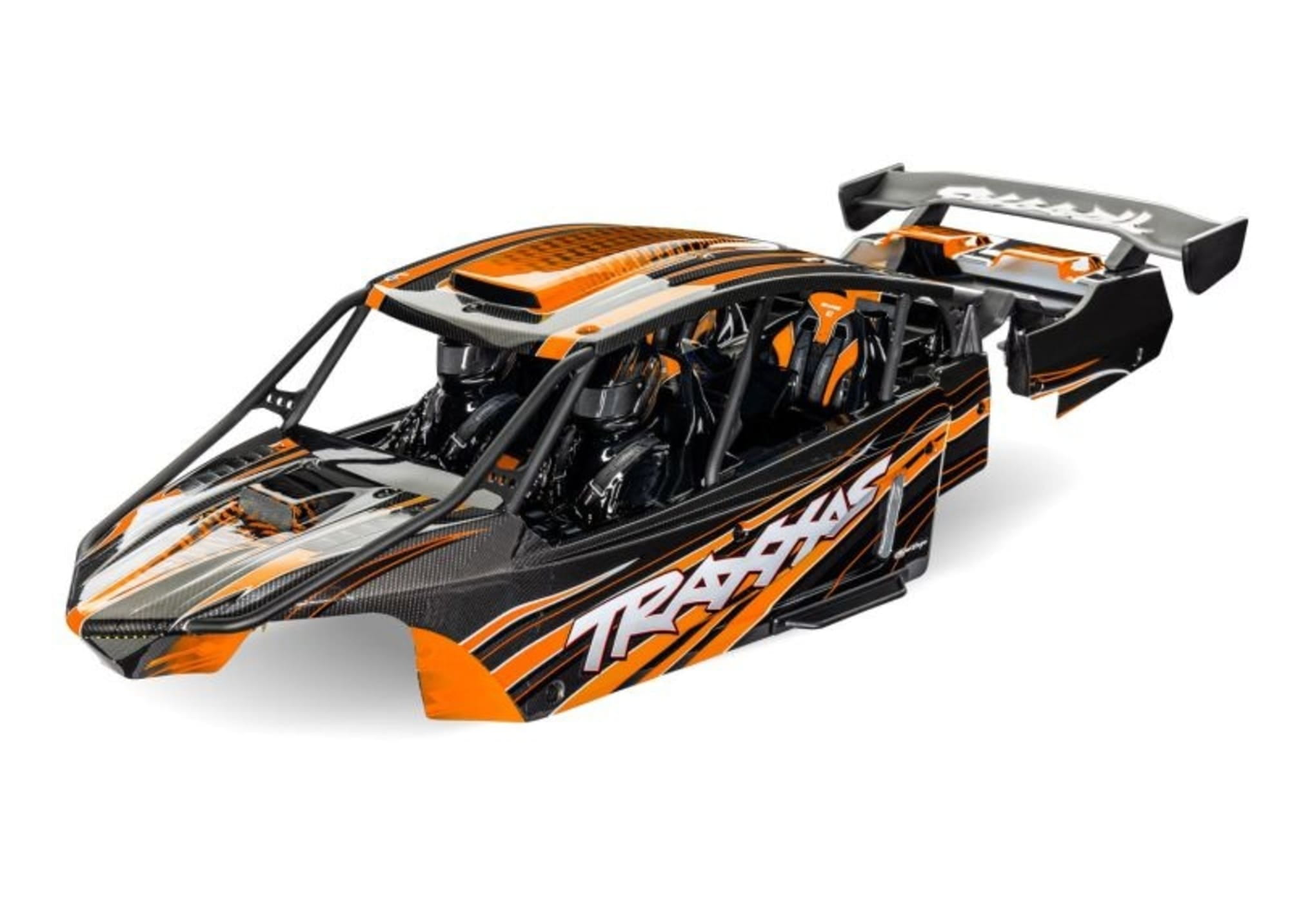 Traxxas Karosserie orange kpl. fuer RC Modelle