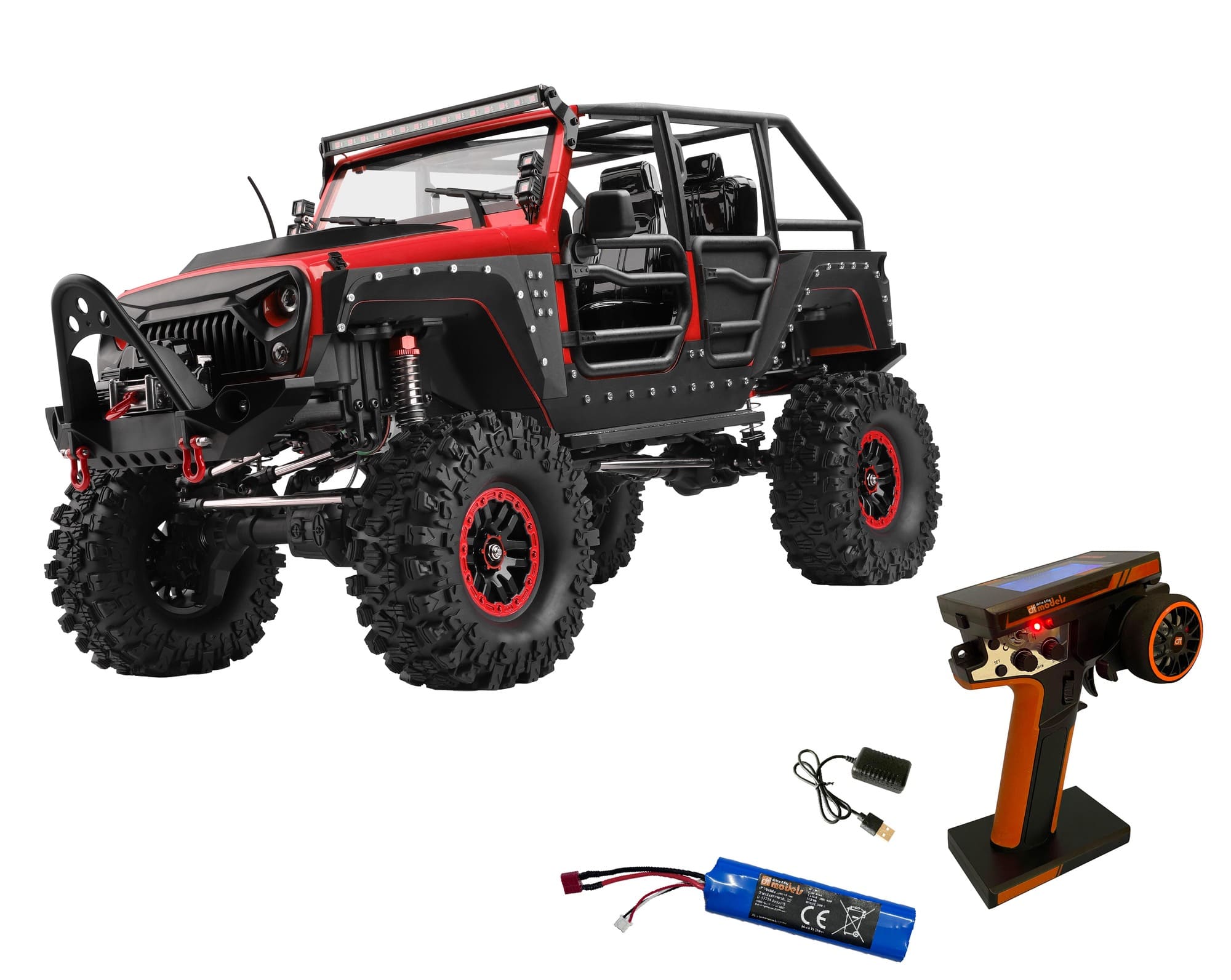 DF Models DF-04S PRO BL RC Crawler 1_10 Brushless RTR
