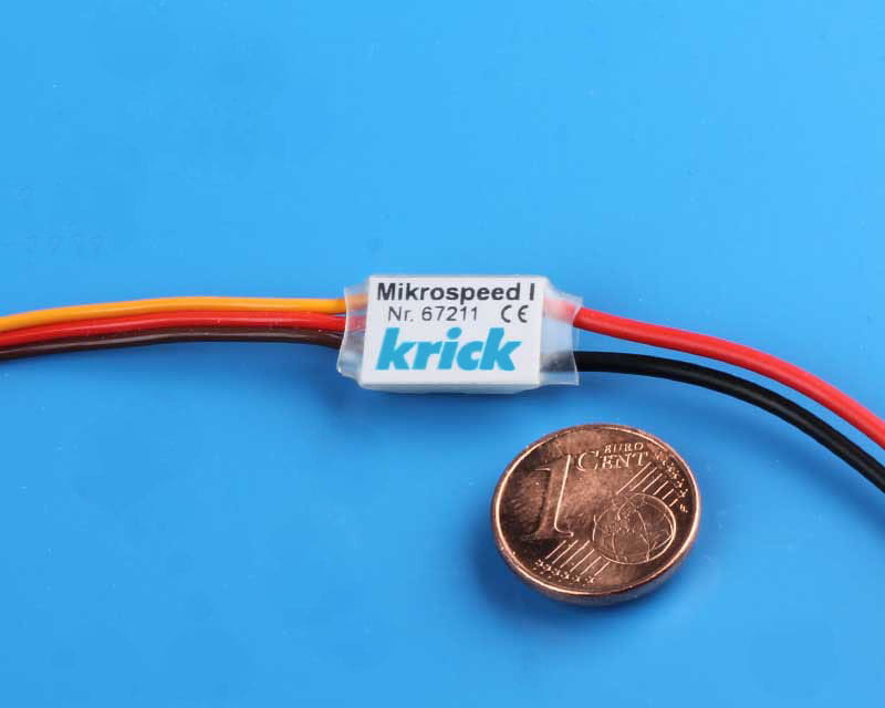 Krick Mikrospeed 1 6V Fahrtregler - RC-Zubehoer