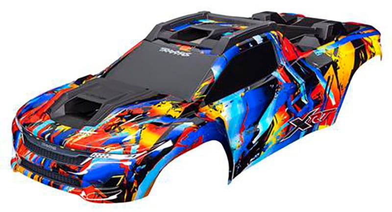 Traxxas Karosserie XRT Rock'n'Roll Edition mit Aufkleber - RC-Zubehoer