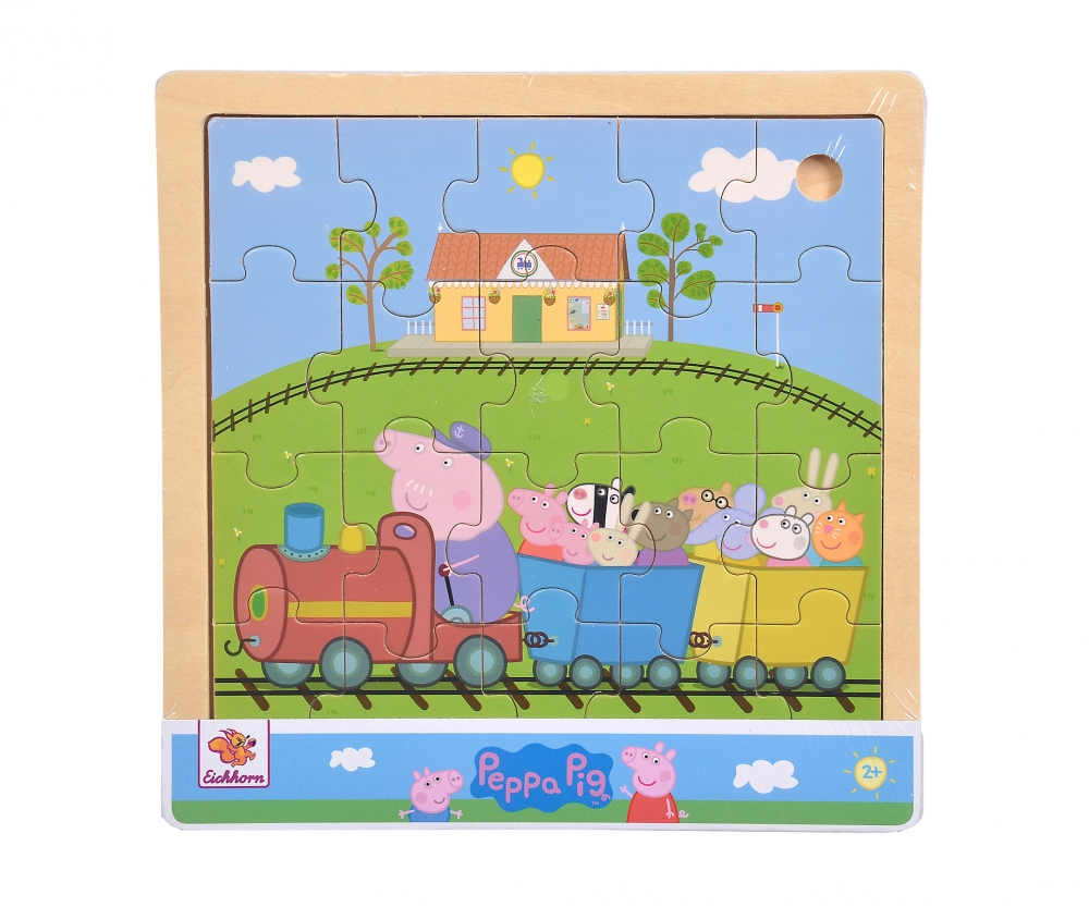 Simba Peppa Pig, Einlegepuzzle, Lieferumfang 1 Stück