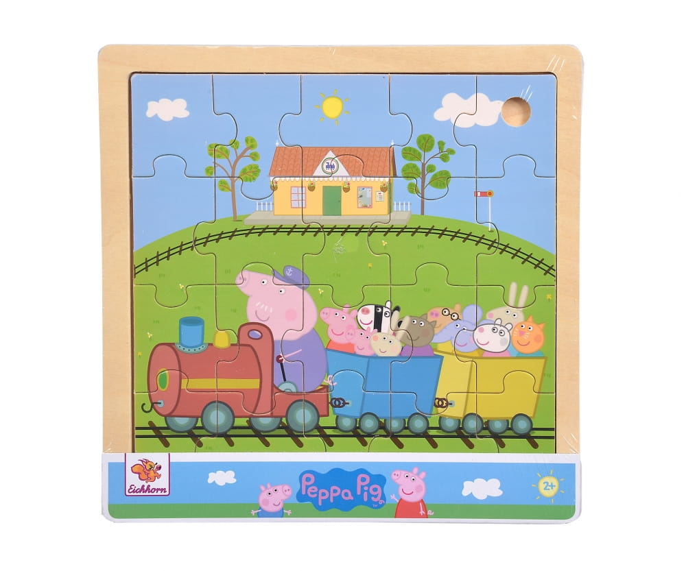 Simba Peppa Pig, Einlegepuzzle, Lieferumfang 1 Stück Simba Peppa Pig, Einlegepuzzle, Lieferumfang 1 Stück