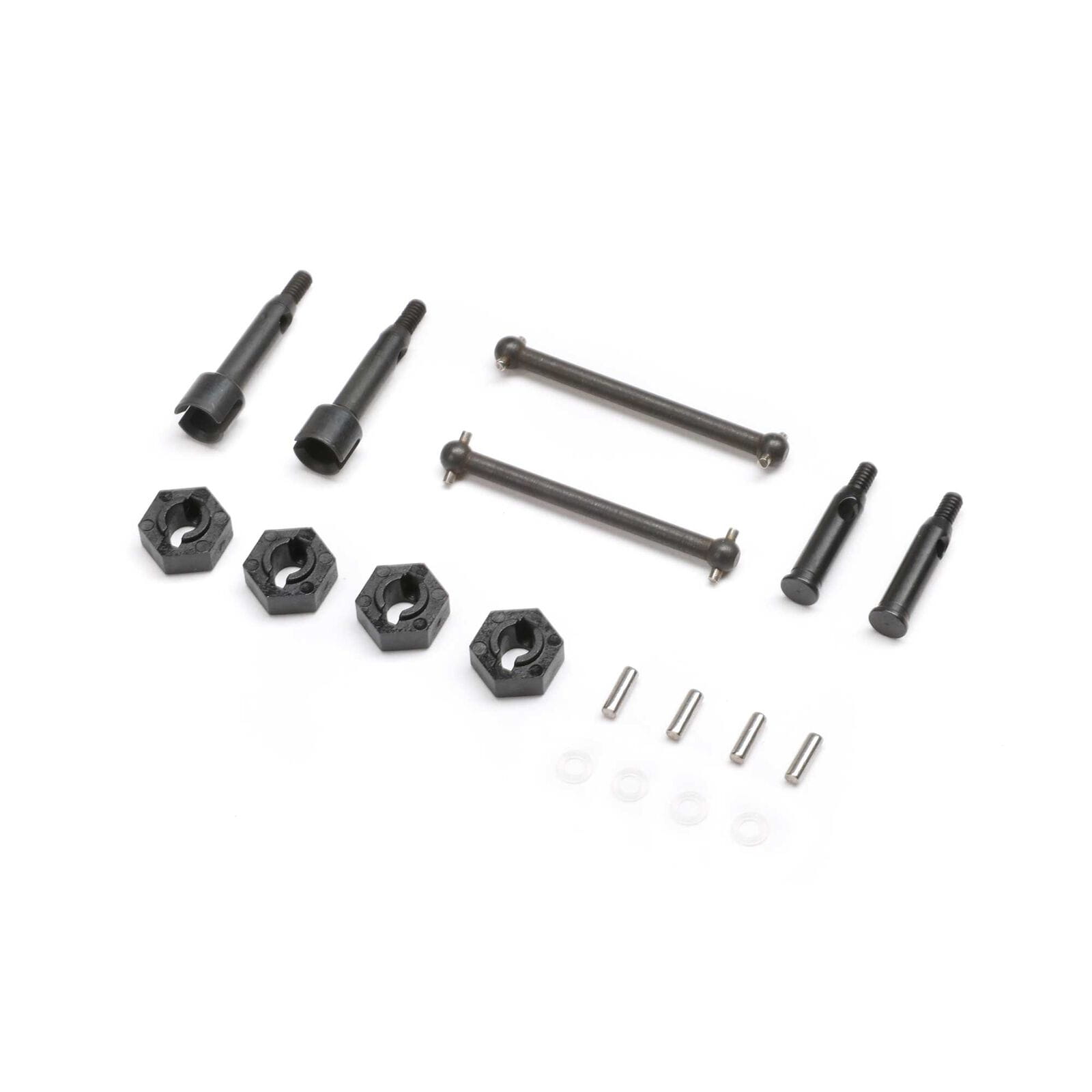 Losi Drive Shafts Axles Wheel Hexes_ Micro-B - RC-Zubehoer