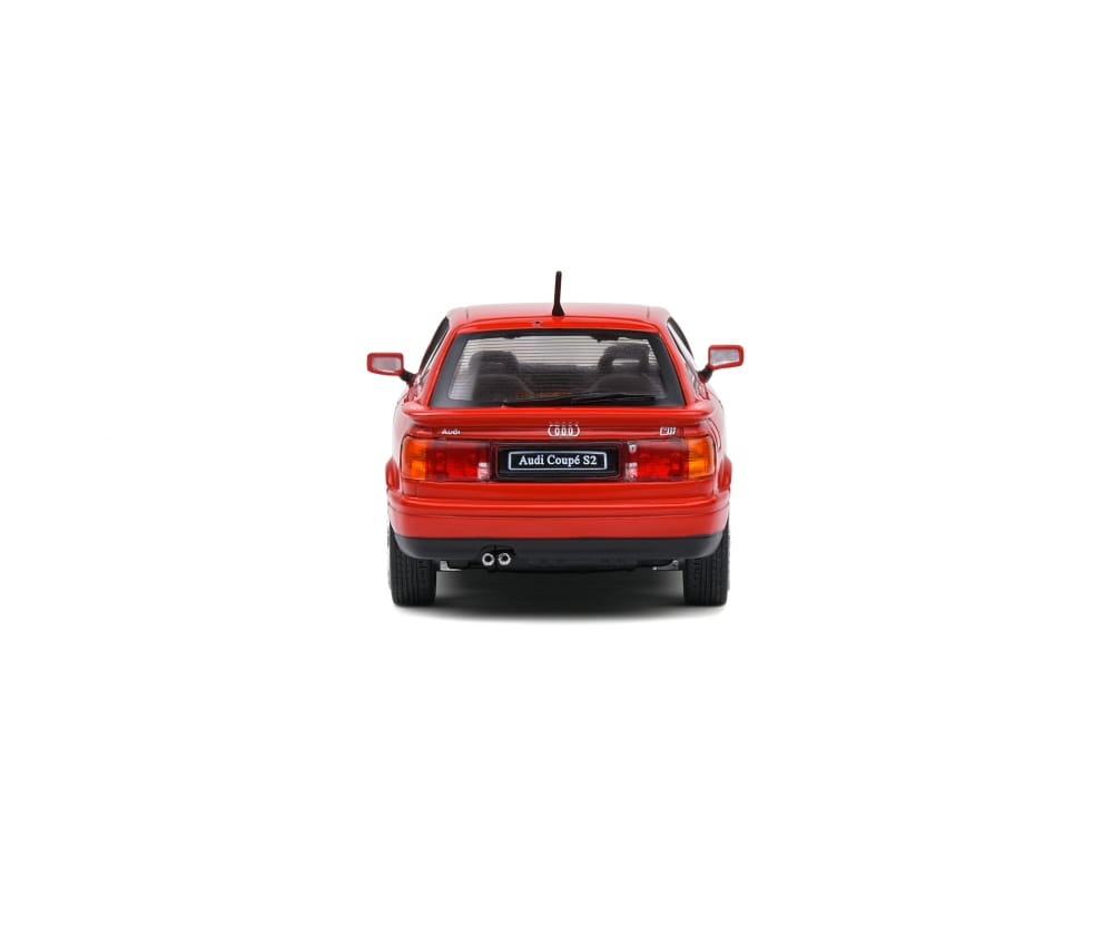 Solido 1_43 Audi S2 Coupe Modellauto rot - Detailgetreue Nachbildung