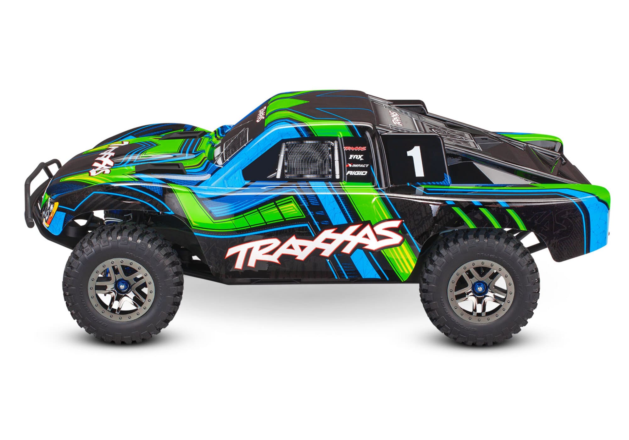 Traxxas Slash 4x4 VXL Ultimate 1_10 Short Course Truck in gruen_ RTR Modell